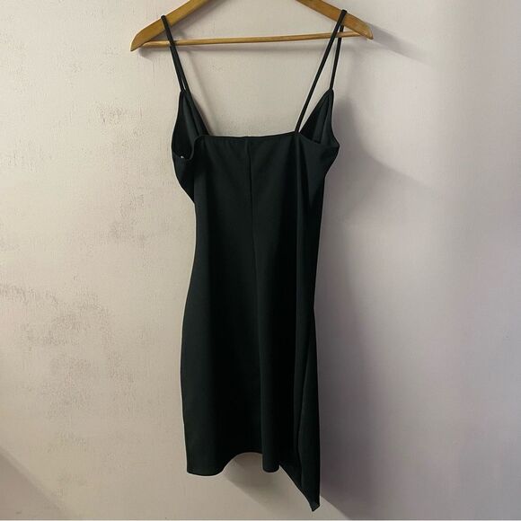 Charlotte Russe Asymmetrical Little Black Dress NWT Size M - Picture 4 of 12